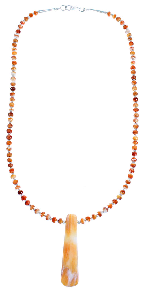 Genuine Sterling Silver Oyster Shell Bead Necklace DX116082